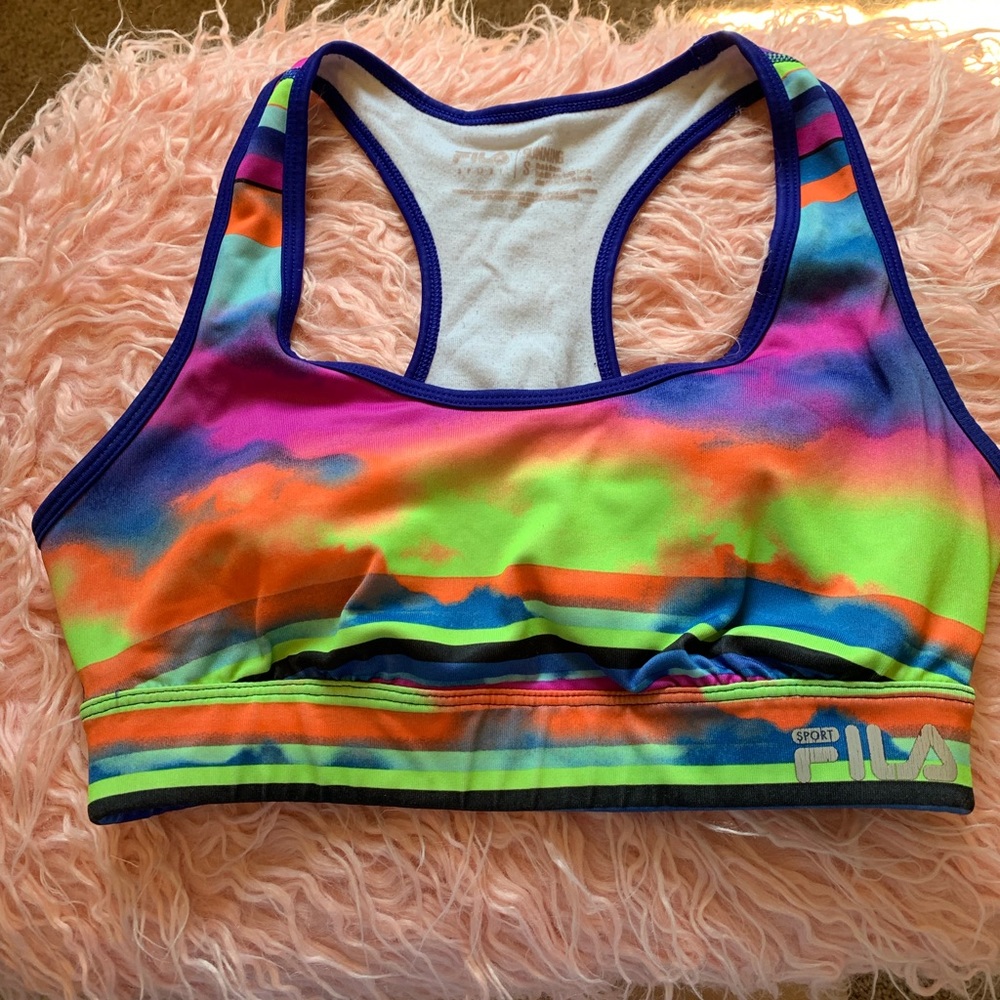 FILA Running Neon Sports Bra